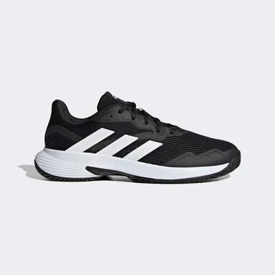 Adidas Mens Courtjam Control Tennis Shoes - Core Black - main image