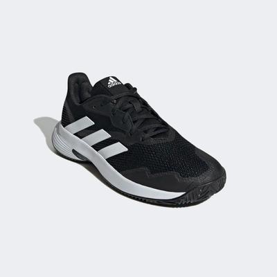 Adidas Mens Courtjam Control Tennis Shoes - Core Black - main image