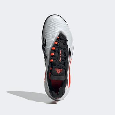 Adidas Mens Barricade Tennis Shoes - Cloud White/Core Black