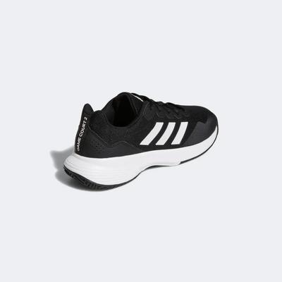 Adidas Mens GameCourt 2 Tennis Shoes - Core Black