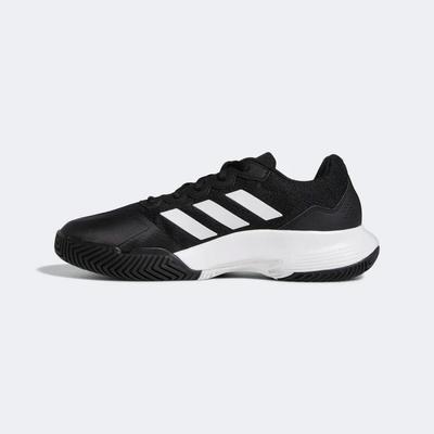 Adidas Mens GameCourt 2 Tennis Shoes - Core Black - main image
