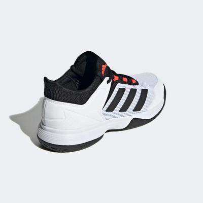 Adidas Kids Ubersonic 4 Tennis Shoes - Cloud White/Core Black/Solar Red