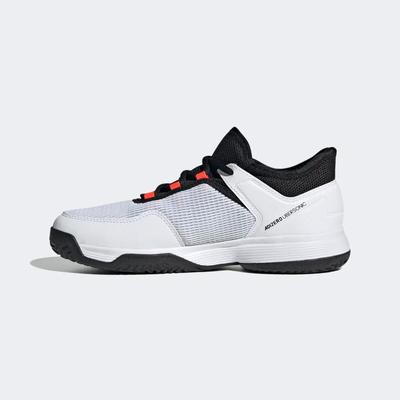 Adidas Kids Ubersonic 4 Tennis Shoes - Cloud White/Core Black/Solar Red - main image