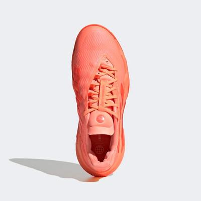 Adidas Womens Barricade Tennis Shoes - Beam Orange - main image