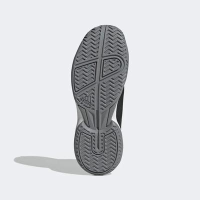 Adidas Kids Adizero Club Tennis Shoes - Grey Six/Solar Yellow
