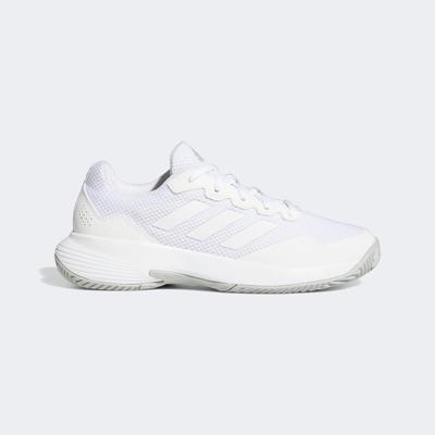 Adidas Womens GameCourt 2.0 Tennis Shoes - Cloud White