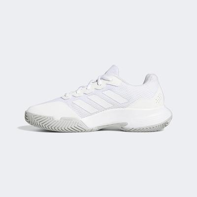 Adidas Womens GameCourt 2.0 Tennis Shoes - Cloud White - main image