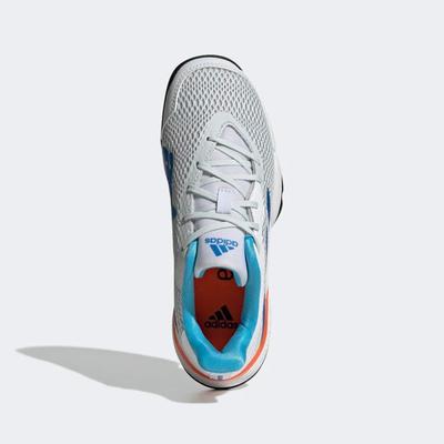 Adidas Kids Barricade Tennis Shoes - Blue Tint/Blue Rush - main image