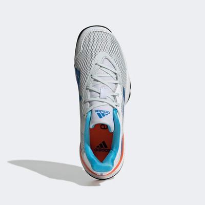 Adidas Kids Barricade Tennis Shoes - Blue Tint/Blue Rush