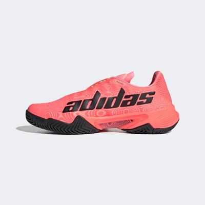 Adidas Mens Barricade Tennis Shoes - Turbo/Acid Red - main image