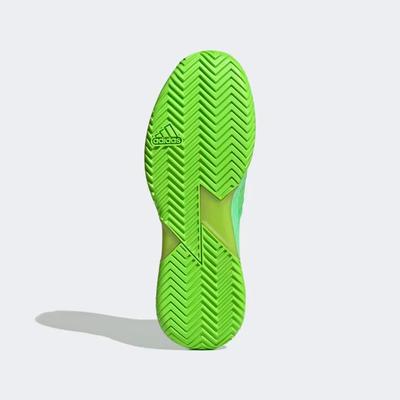 Adidas Mens Adizero Ubersonic 4 Tennis Shoes - Beam Green/Signal Green