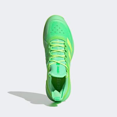 Adidas Mens Adizero Ubersonic 4 Tennis Shoes - Beam Green/Signal Green