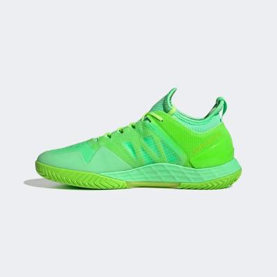 Adidas Mens Adizero Ubersonic 4 Tennis Shoes - Beam Green/Signal Green