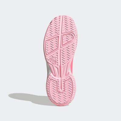 Adidas Kids Adizero Club Tennis Shoes - Beam Pink/Cloud White  - main image