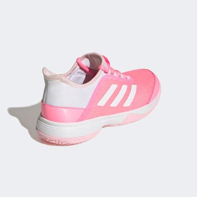Adidas Kids Adizero Club Tennis Shoes - Beam Pink/Cloud White  - main image