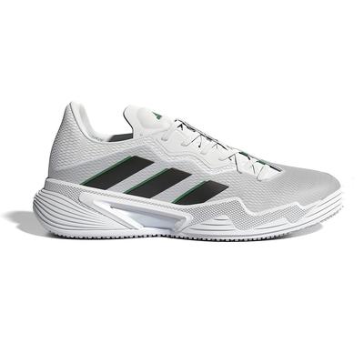 Adidas Mens Barricade Grass Tennis Shoes - White/Green - main image
