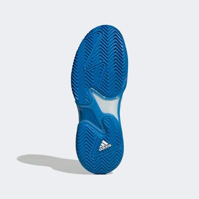 Adidas Mens Barricade Tennis Shoes - Blue Rush/Cloud White