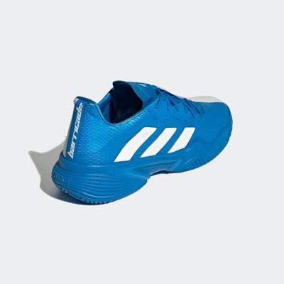 Adidas Mens Barricade Tennis Shoes - Blue Rush/Cloud White - main image
