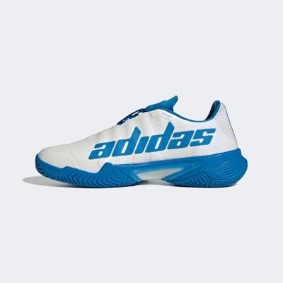 Adidas Mens Barricade Tennis Shoes - Blue Rush/Cloud White