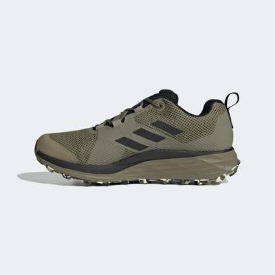 Adidas Mens Terrex Two GTX Trail Running Shoes - Focus Olive - main image