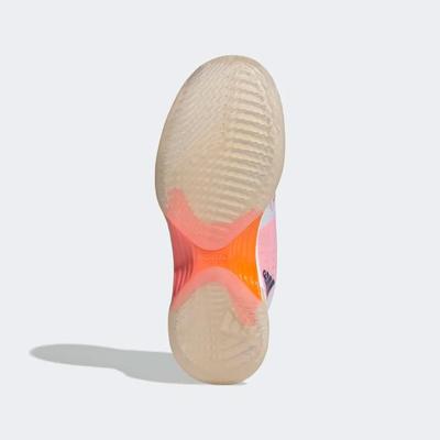 Adidas Womens Avacourt Tennis Shoes - Legacy Indigo/Flash Orange - main image