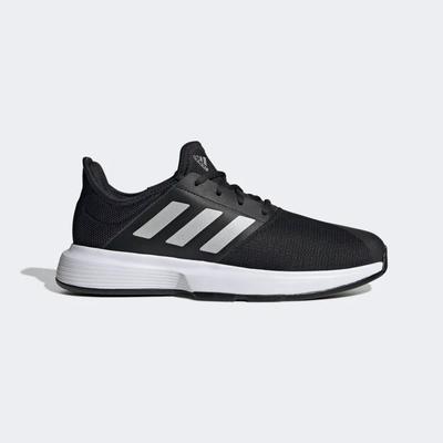 Adidas Mens GameCourt Tennis Shoes - Core Black - main image