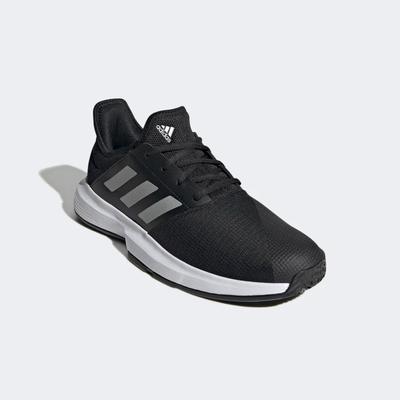 Adidas Mens GameCourt Tennis Shoes - Core Black - main image