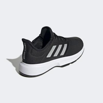 Adidas Mens GameCourt Tennis Shoes - Core Black - main image
