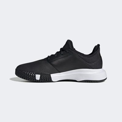 Adidas Mens GameCourt Tennis Shoes - Core Black - main image