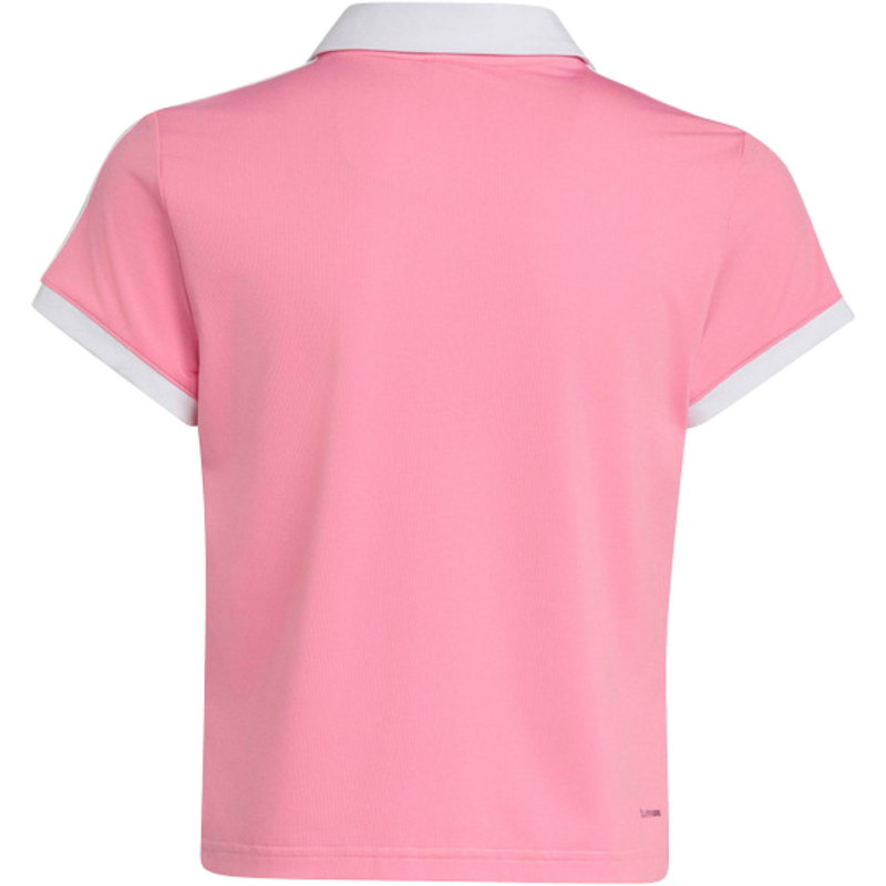 Adidas Girls Classics Polo - Distilled Pink - main image