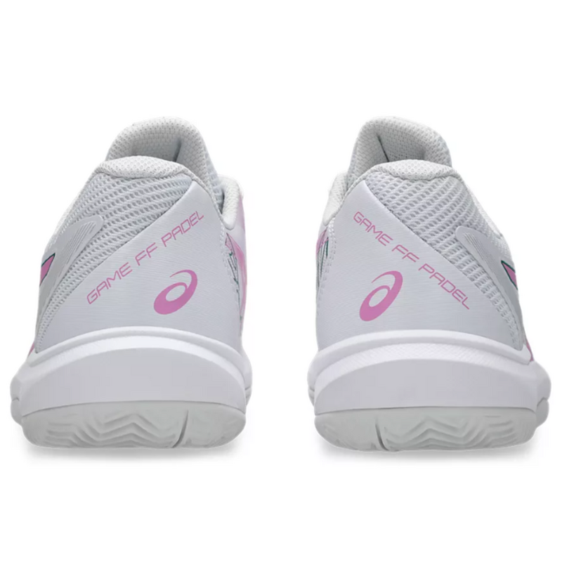 Asics Womens Game FF Padel Shoes - White/BubbleGum - main image