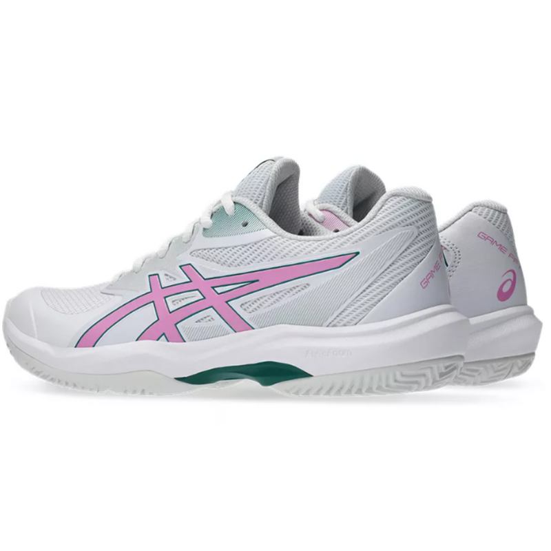 Asics Womens Game FF Padel Shoes - White/BubbleGum - main image