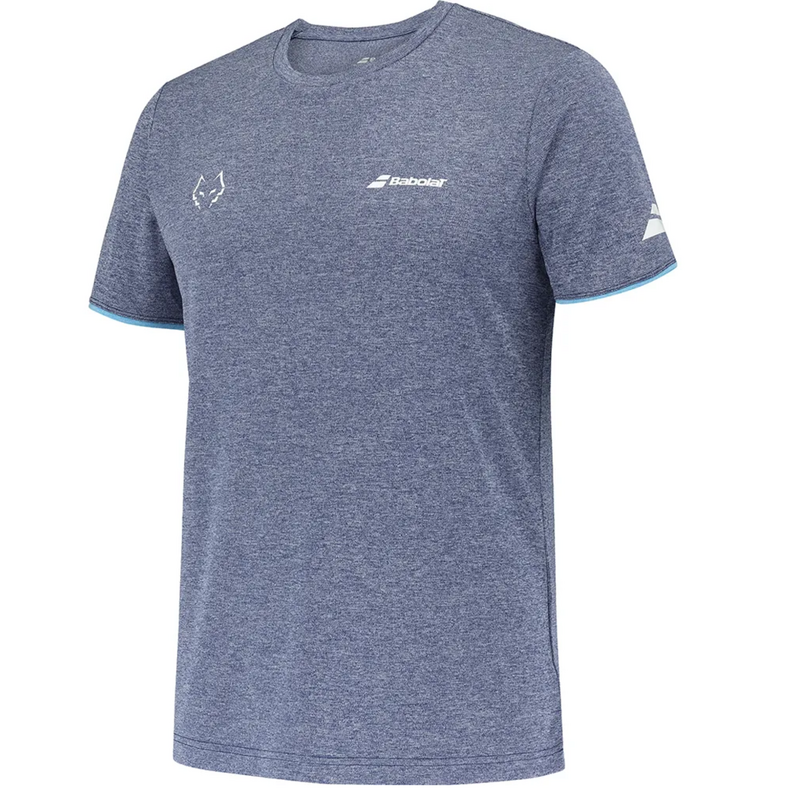 Babolat Mens Lebron Padel Crew Neck Tee - Blue - main image