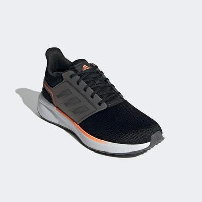 Adidas Mens EQ19 Running Shoes - Core Black/Screaming Orange