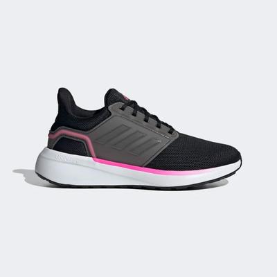 Adidas Womens EQ19 Running Shoes - Core Black/Screaming Pink - main image