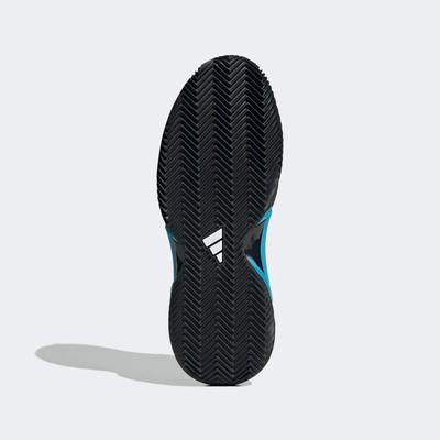 Adidas Mens Barricade Clay Tennis Shoes - Magic Grey/Core Black - main image