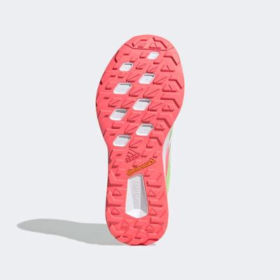 Adidas Womens Terrex Flow Trail Running Shoes - Almost Lime/Crystal White