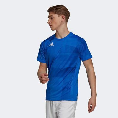 Adidas Mens Freelift Tokyo Tennis T-Shirt - Glow Blue - main image
