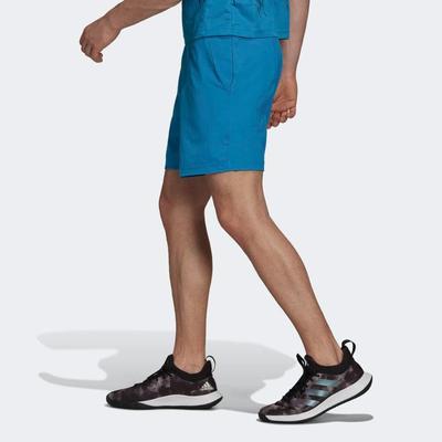 Adidas Mens Tennis Ergo Primeblue 7-Inch Shorts - Sonic Aqua - main image