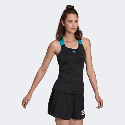 Adidas Womens Primeblue AeroKnit Y-Tank Top - Black - main image