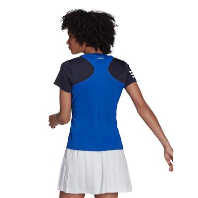 Adidas Womens Club Tennis T-Shirt - Blue - main image