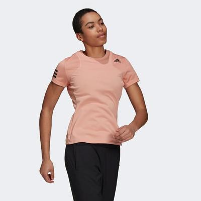 Adidas Womens Club Tennis Tee - Ambient Blush - main image