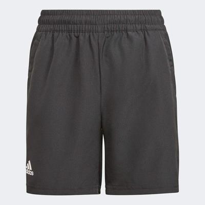 Adidas Boys Fall Club Shorts - Black/White