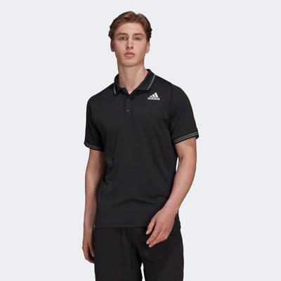 Adidas Mens Freelift Primeblue Polo - Black