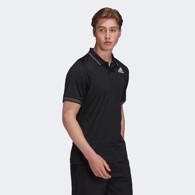 Adidas Mens Freelift Primeblue Polo - Black