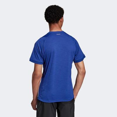 Adidas Mens Freelift T-Shirt - Victory Blue - main image