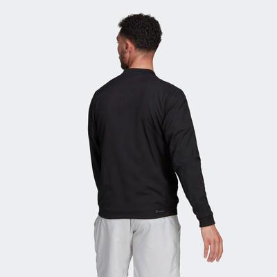 Adidas Mens Tennis Stretch-Woven Jacket - Black - main image