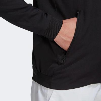 Adidas Mens Tennis Stretch-Woven Jacket - Black - main image