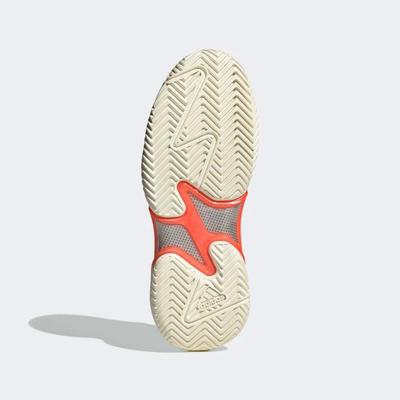 Adidas Womens Barricade Tokyo Tennis Shoes - Cloud White/Solar Red - main image