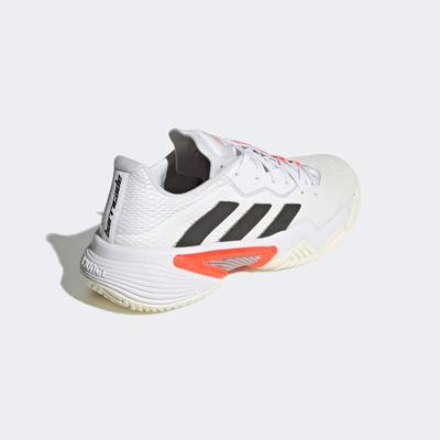 Adidas Womens Barricade Tokyo Tennis Shoes - Cloud White/Solar Red - main image